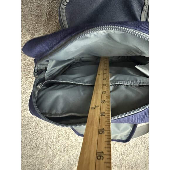 L.L. Bean Classic Campus Electronic Tablet Bag Crossbody Blue - Picture 12 of 16